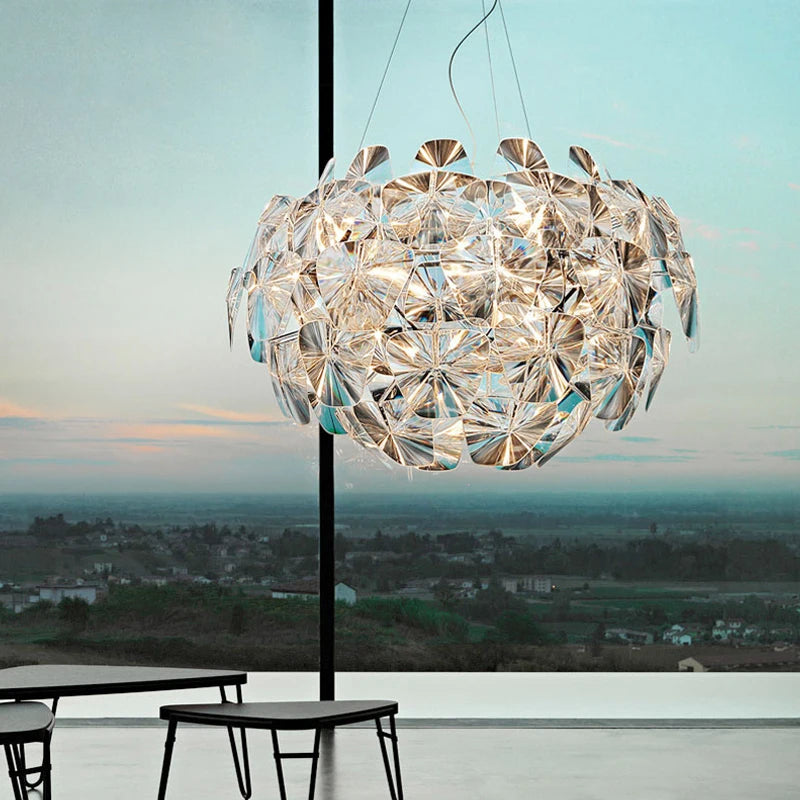 lustre créatif nordique design moderne pour éclairage intérieur - vue 6 sur 8