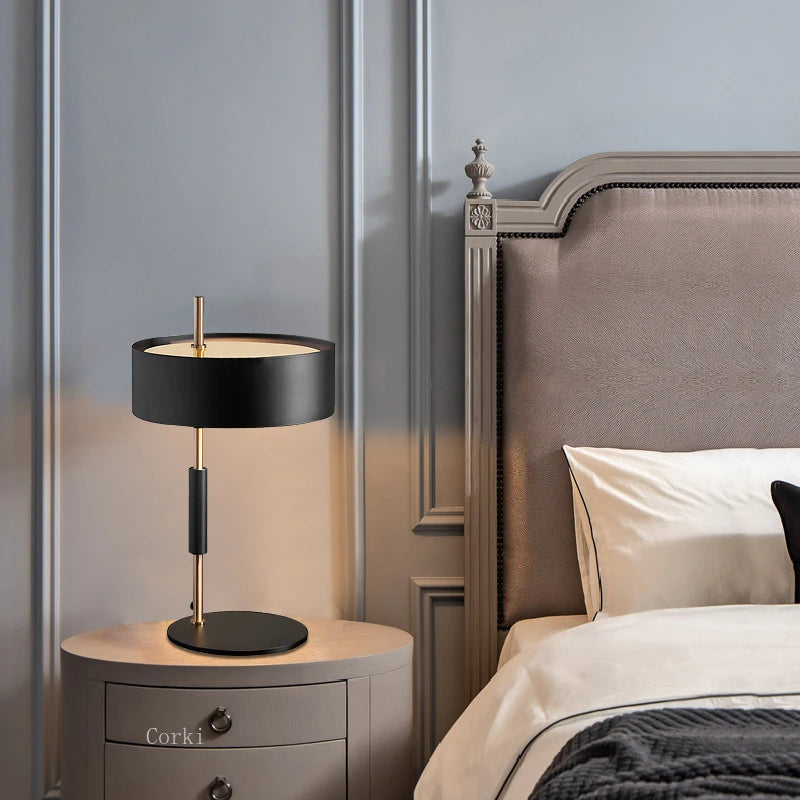 Modern Creative Led Floor Lamp, Used In The Living Room Next To The Sofa, Bedroom Bedside Lamp, Black Floor Lamp In The Study - vue 3 sur 8