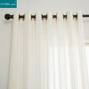 Voilage rideau rayures style americain salon chambre moderne