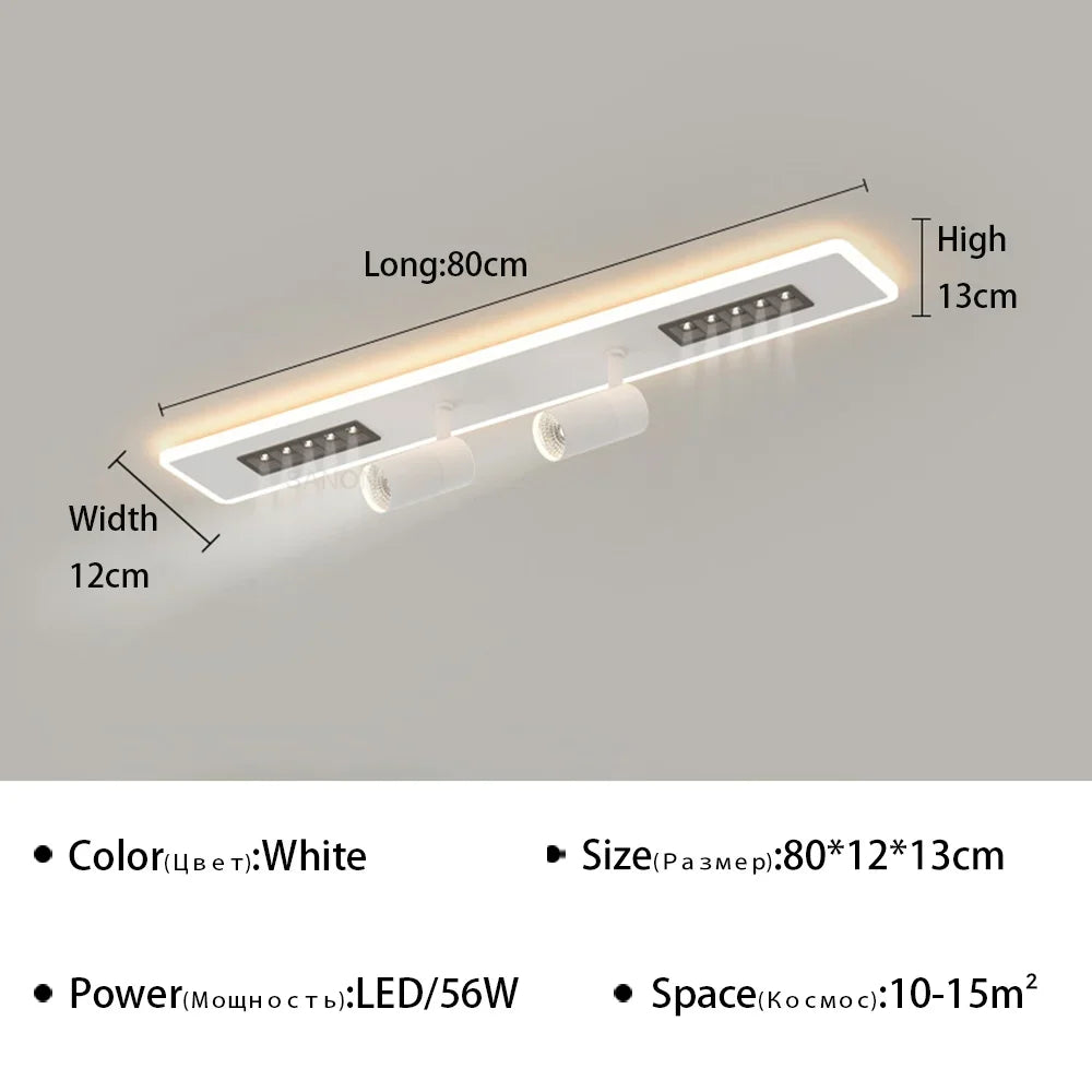 plafonnier led moderne pour décoration d intérieur et éclairage décoratif - vue 13 sur 18