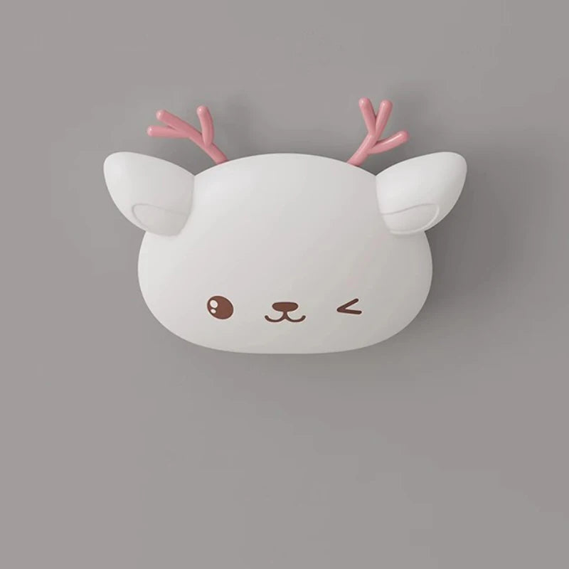 plafonnier nordique faon pour chambre d'enfant moderne et chaleureuse - vue 6 sur 8