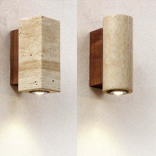 Moderne marbre applique murale LED chambre lampe extérieure décoration murale abat-jour LED luminaire pour la décoration intérieure chambre or lampes - vue 2 sur 10