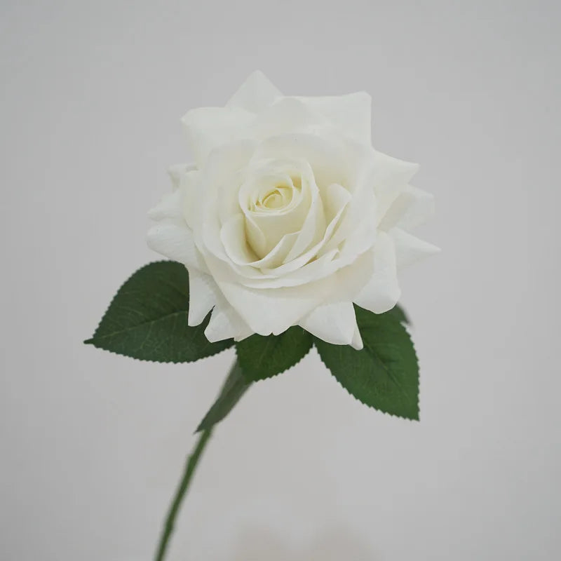 rose artificielle en latex pour décoration florale mariage et jardin