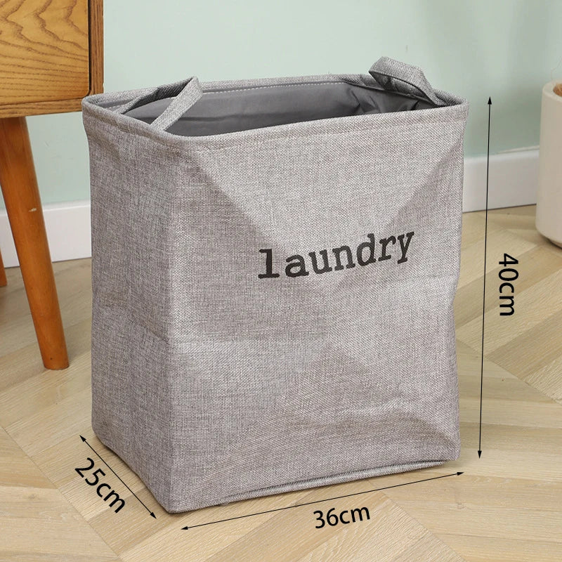 panier pliable en toile de jute pour vêtements sales - vue 9 sur 10