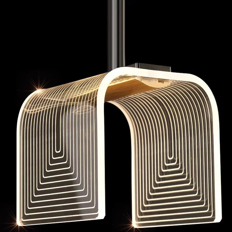 lustre design nordique moderne pour intérieur élégant et créatif - vue 3 sur 8