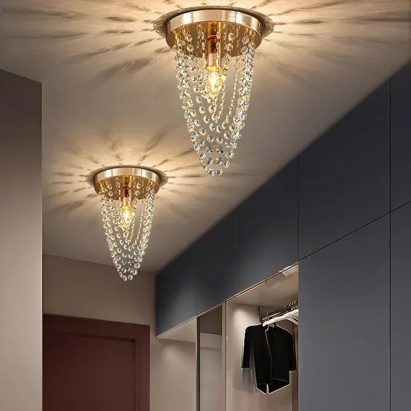 plafonnier led bohémien en bois style luxe moderne décoratif monté en surface