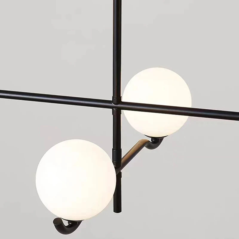 suspension moderne en verre pour décoration intérieure élégante - vue 6 sur 10