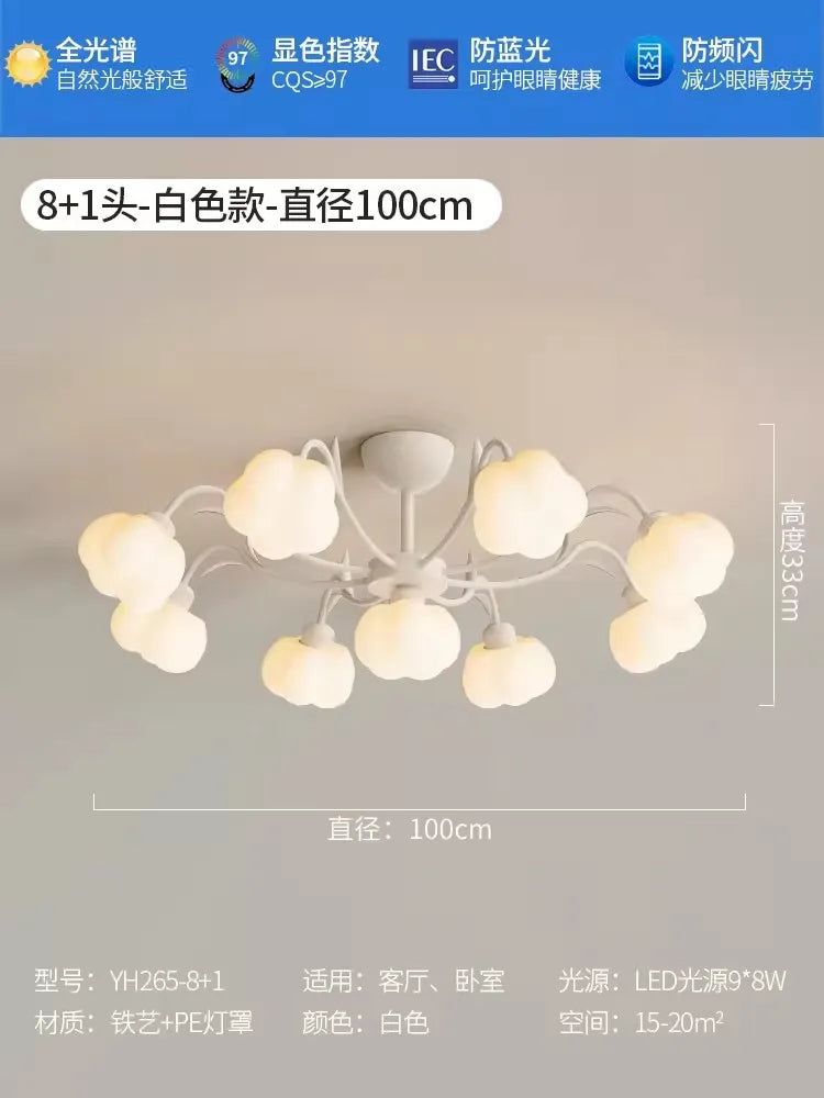 plafonnier nordique personnalisé pour chambre enfant lumineuse et colorée - vue 10 sur 12