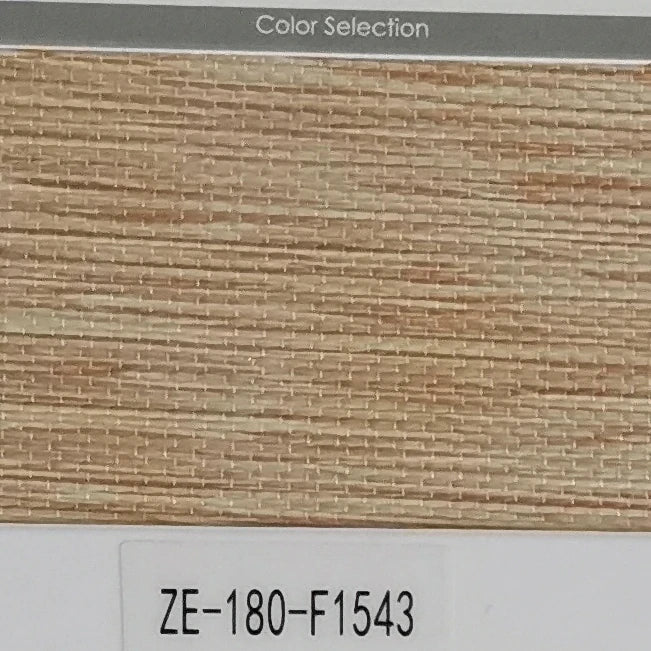 Store enrouleur zébré occultant tissu jacquard pour fenêtre