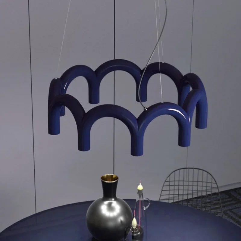 lustre led minimaliste moderne pour tables alimentaires design luminaire
