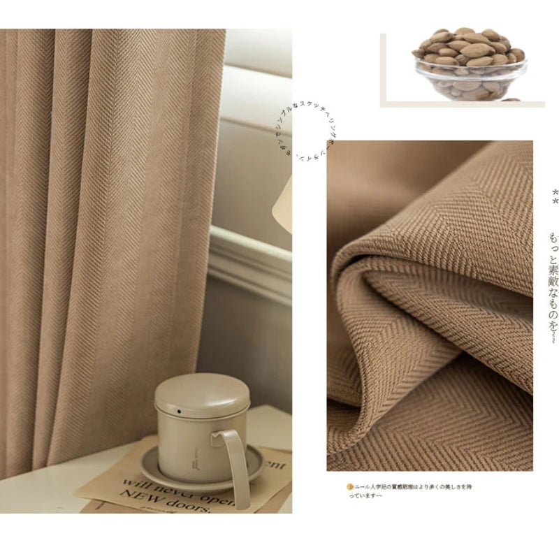 Rideau occultant uni style moderne pour salon chambre - vue 6 sur 23