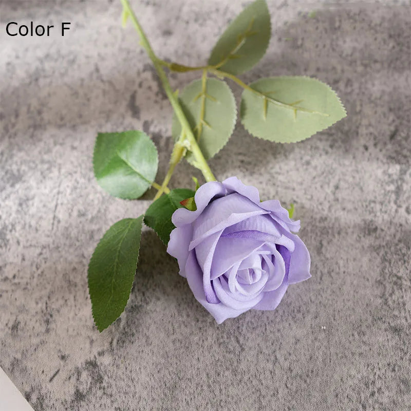 bouquet de fleurs artificielles en soie pour mariage et décoration - vue 9 sur 16