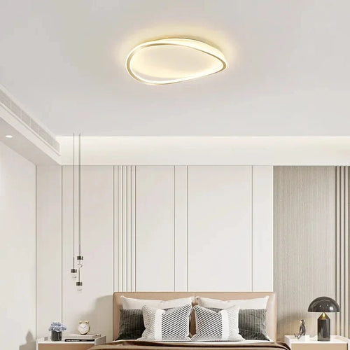 plafonnier triangle nordique moderne éclairage décoratif pour intérieur