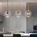 suspension en verre moderne pour décoration intérieure élégante