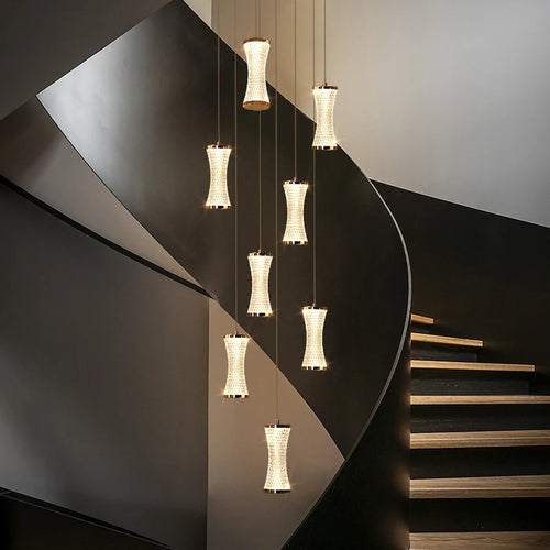 suspension moderne pour atmosphère nordique dans loft ou hall - vue 3 sur 27