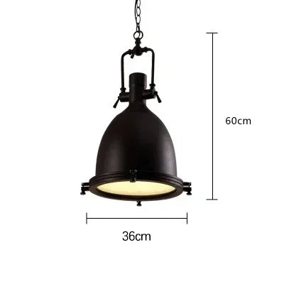 suspension industrielle rétro pour décoration moderne intérieure - vue 15 sur 17