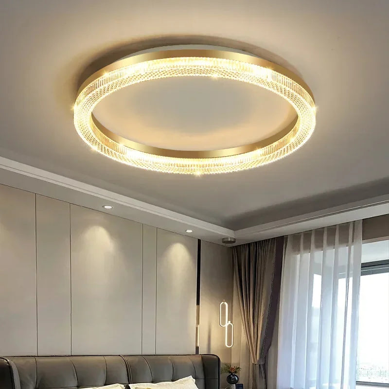 plafonnier led nordique décoration intérieure design élégant pour maison - vue 4 sur 10