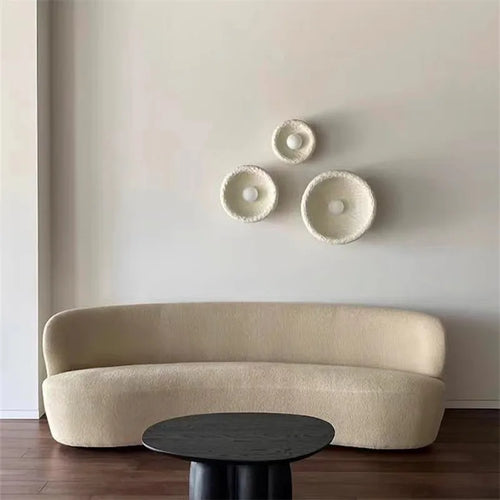 applique murale japonaise en pierre style wabi sabi décor intérieur - vue 6 sur 6
