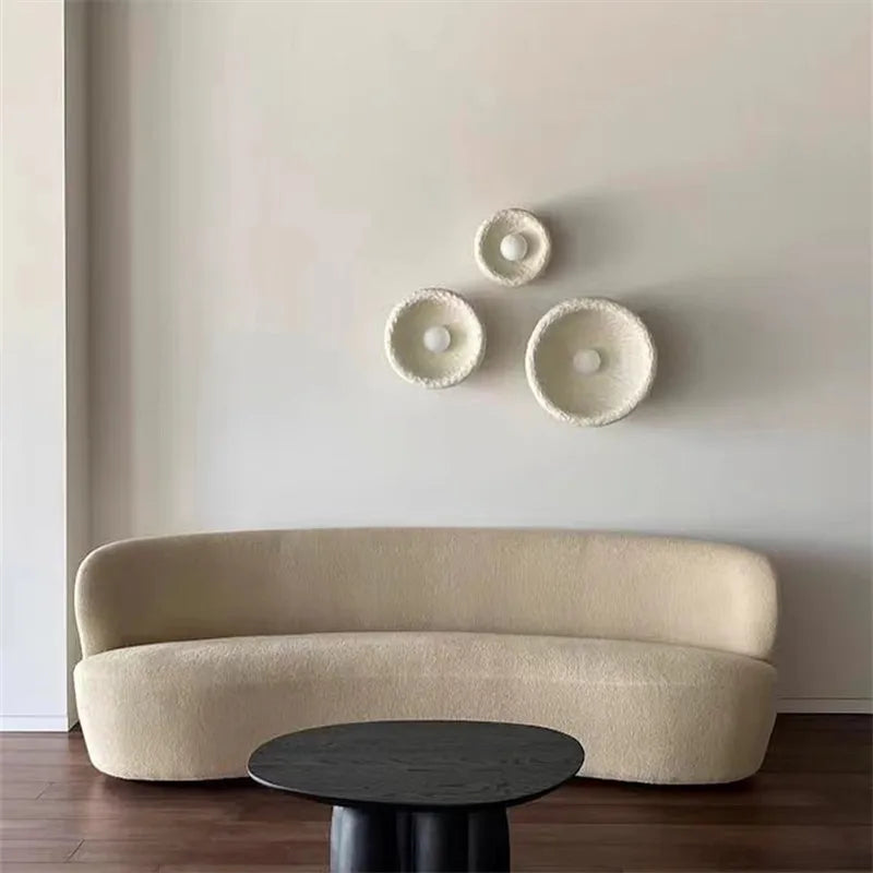 applique murale japonaise en pierre style wabi sabi décor intérieur - vue 5 sur 6