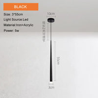 lampes suspendues led design nordique moderne décoratives