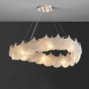 lustre en verre minimaliste rétro pour une décoration élégante