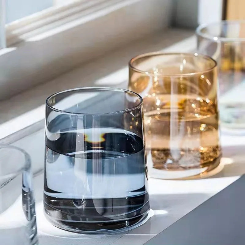 Ensemble verres cristal moderne eau whisky jus - vue 3 sur 6