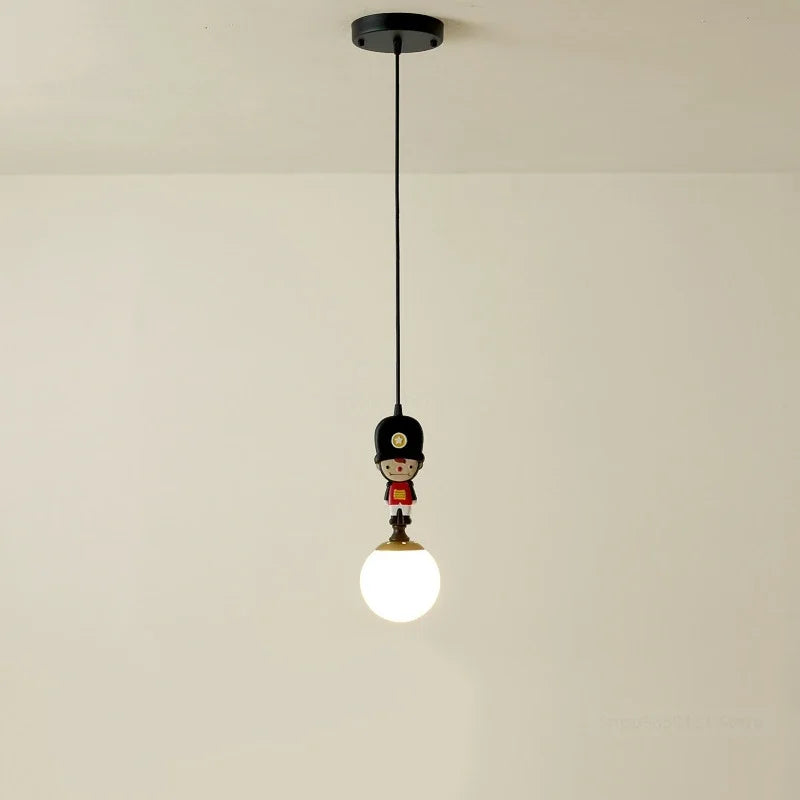 suspension à led créative style nordique pour chambre enfant - vue 8 sur 12