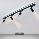 suspension acrylique moderne avec lumière led design épuré