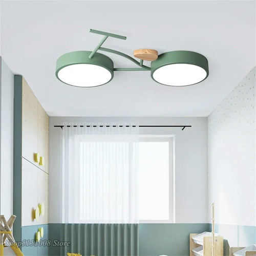 plafonnier led nordique 3 températures de couleur pour vélo - vue 3 sur 9