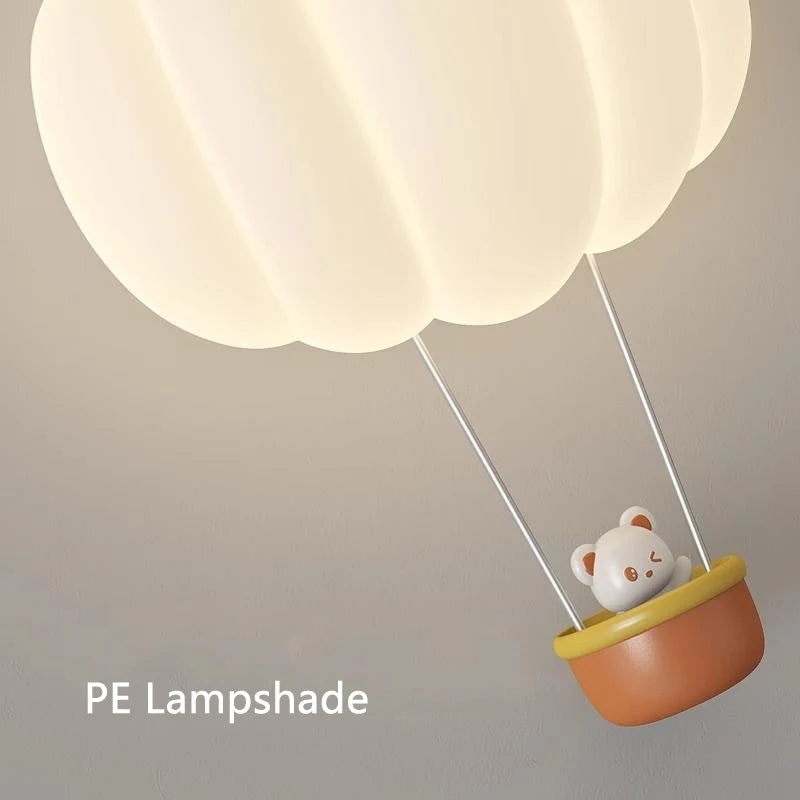 applique murale romantique forme ballon air chaud lampe décorative intérieure