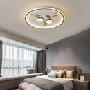 plafonnier led design floral pour décoration moderne de plafond