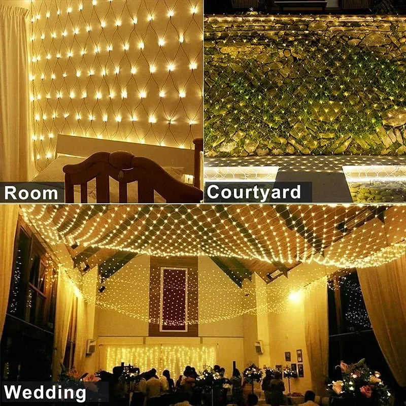guirlande lumineuse de noël à led pour décoration festive - vue 4 sur 11