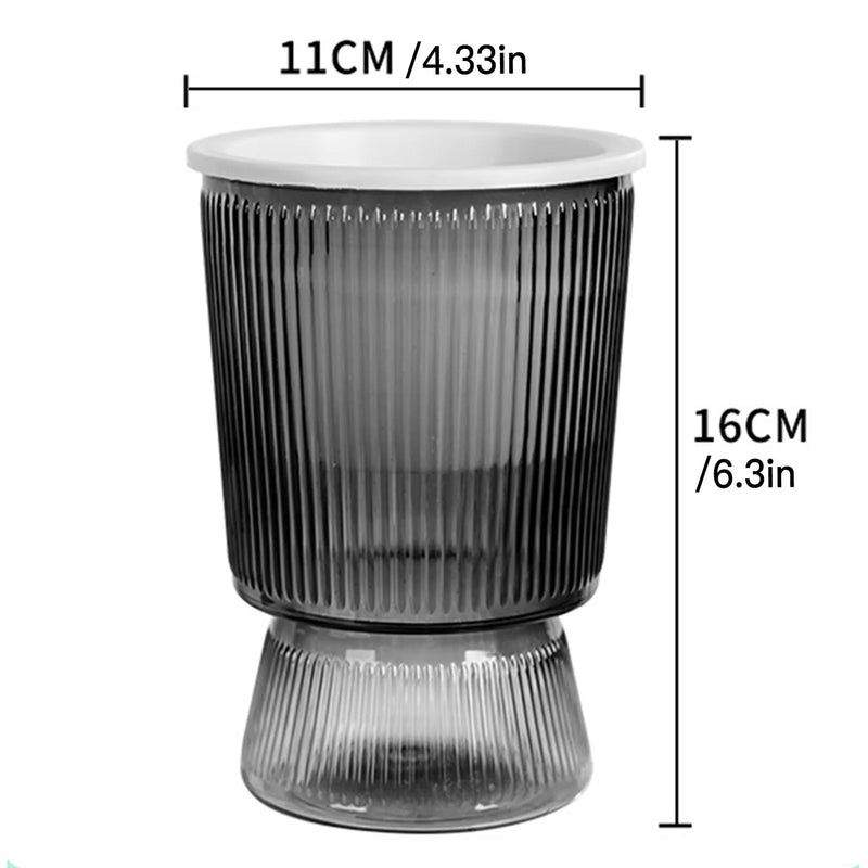 pot de fleurs hydroponique avec arrosage automatique décoration jardin