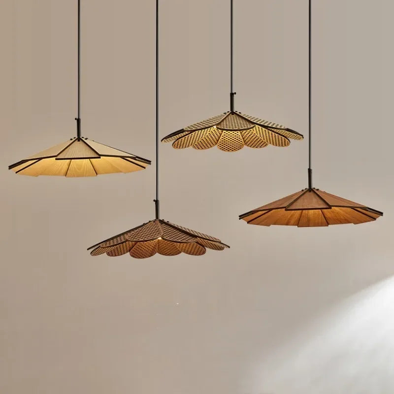 suspension en bois créative pour un éclairage original - vue 4 sur 10
