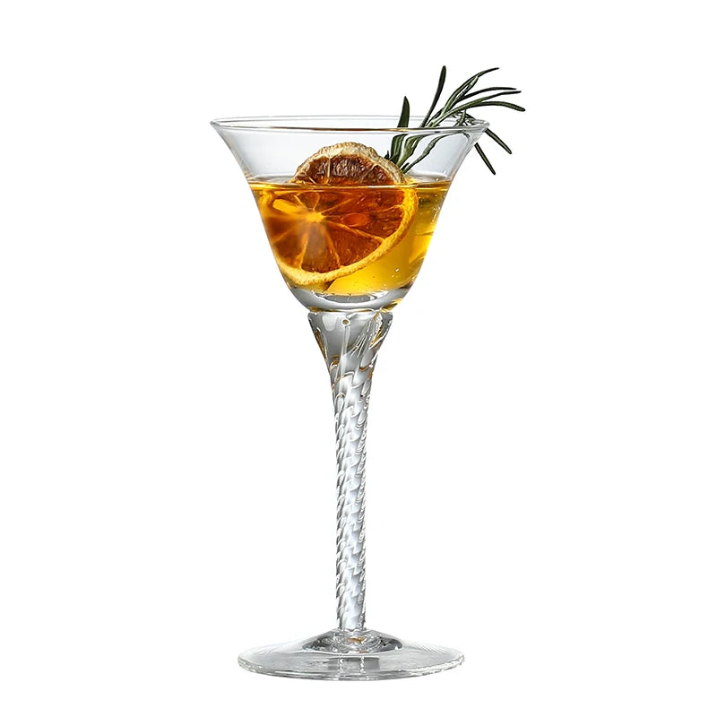 Verres à cocktail champagne martini vin à pied - vue 6 sur 7