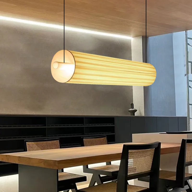lustre moderne minimaliste en tissu pour restaurant et banquet
