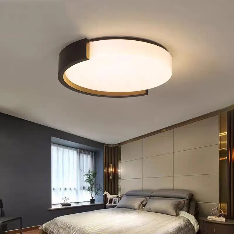 plafonnier led design nordique créatif pour intérieur contemporain - vue 2 sur 8