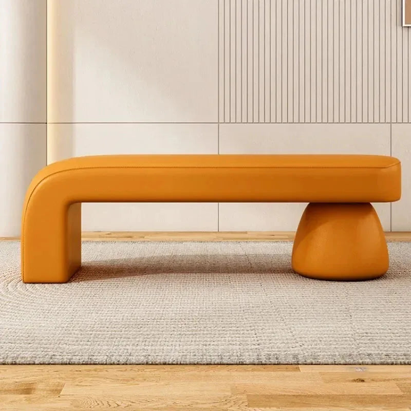 tabouret à langer nordique pour chambre et salon - vue 4 sur 27