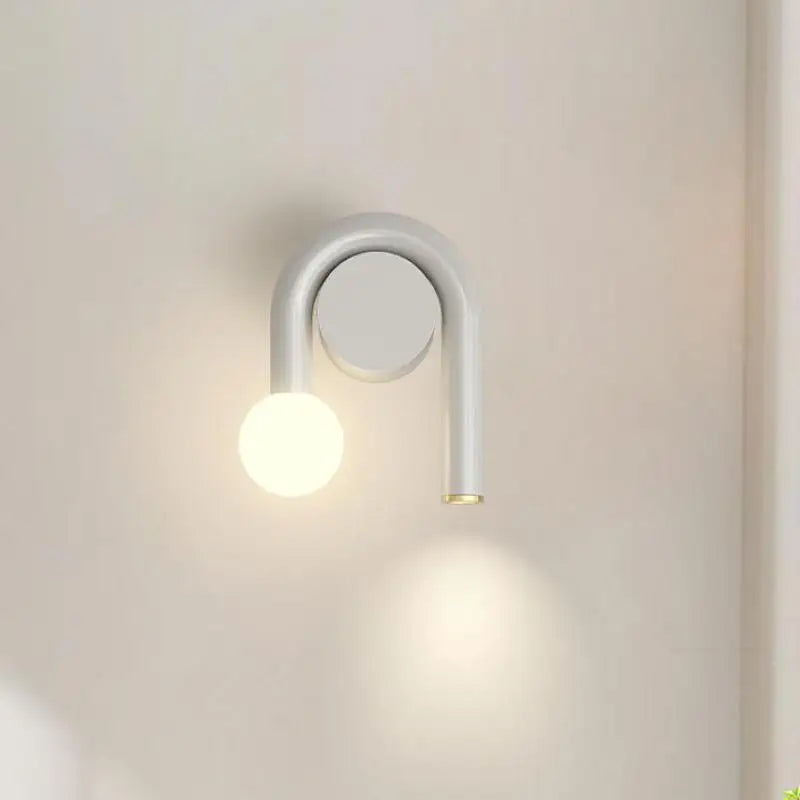 applique murale nordique en métal avec ampoules led éclairage industriel - vue 3 sur 8