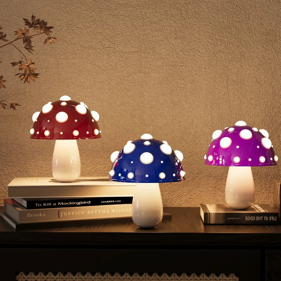 Lampe de Table LED en forme de champignon - vue 5 sur 16
