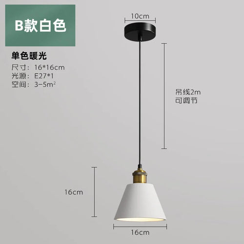 Suspension LED de Style industriel - vue 9 sur 22