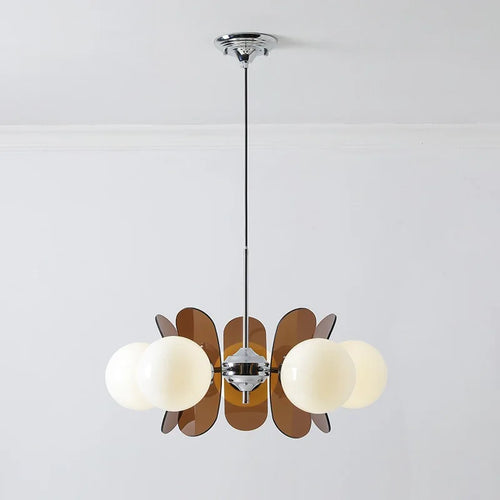 lustre bauhaus en acrylique style nordique ancien - vue 7 sur 14