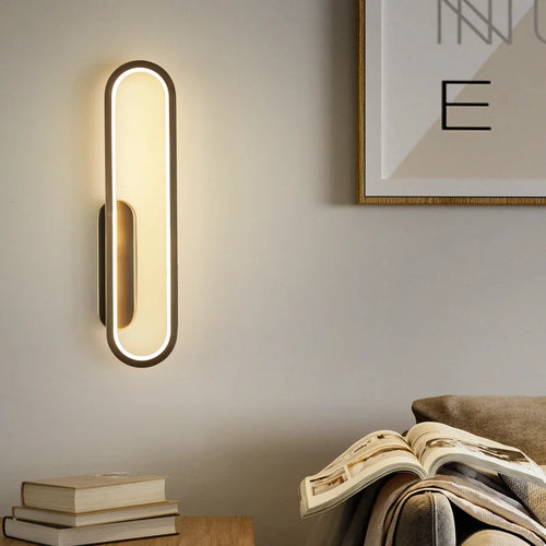 applique murale nordique moderne en cuivre pour intérieur lumineux - vue 3 sur 8