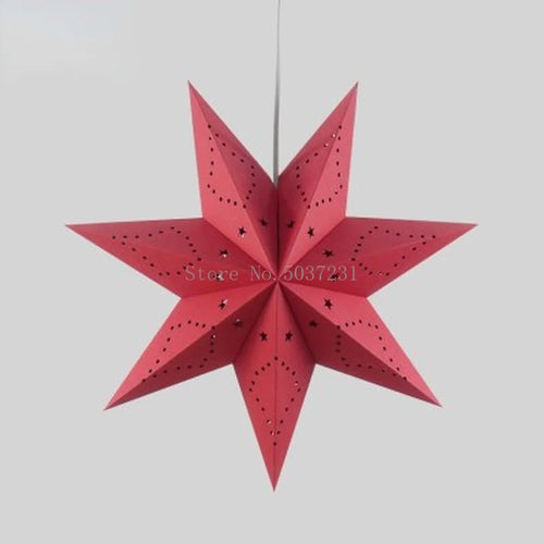 lustre créatif étoile à cinq branches led décoratif suspendu - vue 5 sur 8