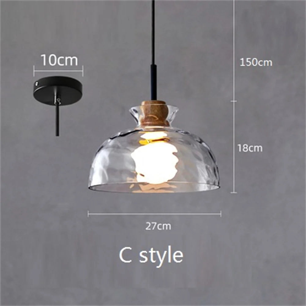 suspension LED design nordique moderne luminaire décoratif d'intérieur - vue 8 sur 8
