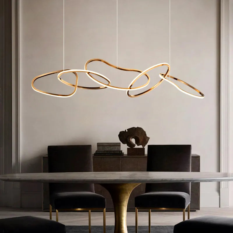 Lustres modernes lampes suspendues pour salon lampes de plafond suspendues vintage salle à manger éclairage intérieur suspension