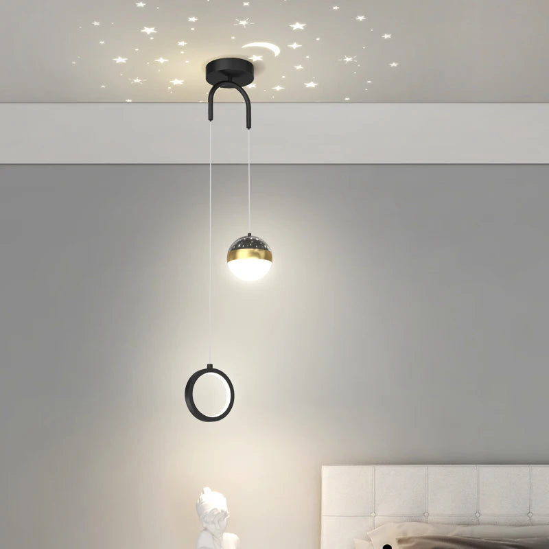 Suspension de chevet au design moderne - vue 3 sur 12