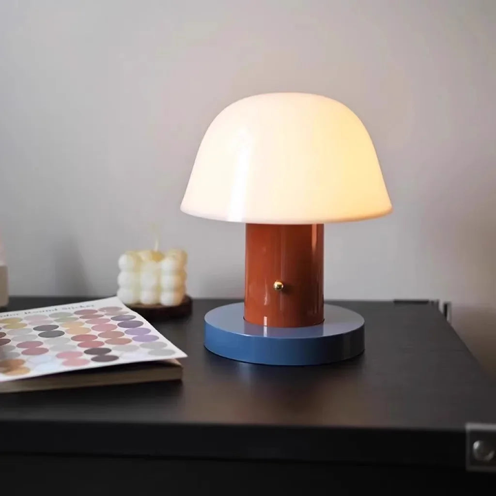 lampe à poser rétro danoise ambiance chaleureuse et décorative - vue 9 sur 9