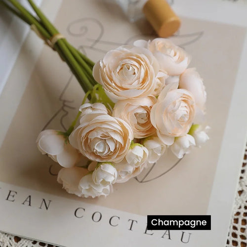 bouquet de fleurs artificielles pour mariage et décoration - vue 11 sur 10