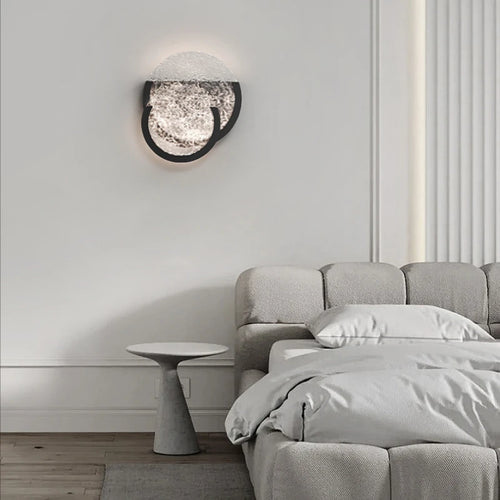 applique murale minimaliste en acrylique lumière créative pour intérieur - vue 5 sur 7